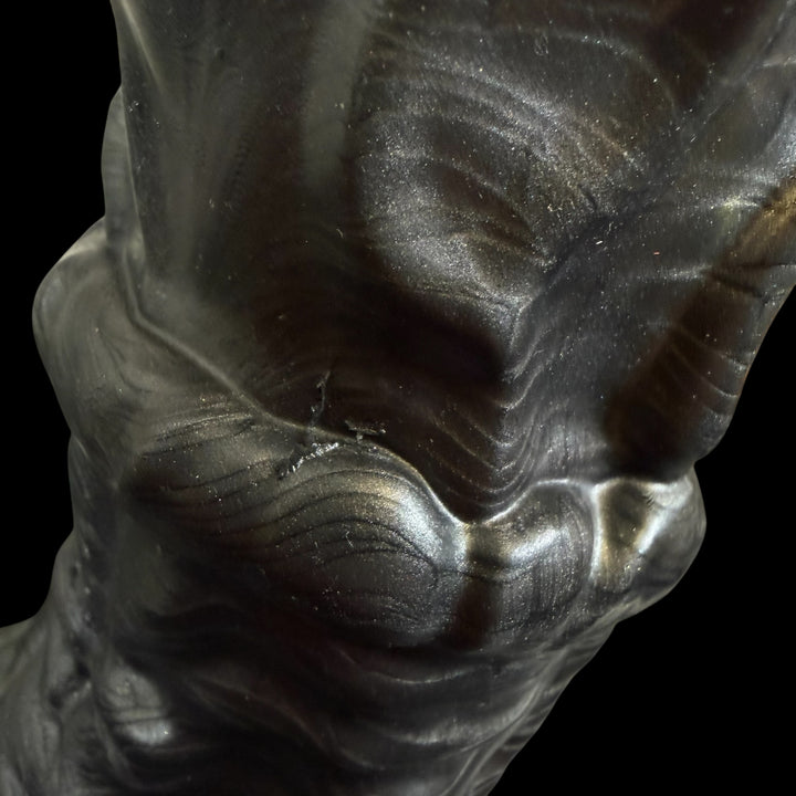OD189 - Ejaculating Venom Steed Dildo - Size Large 12" - Soft Firmness - Odyssey Black