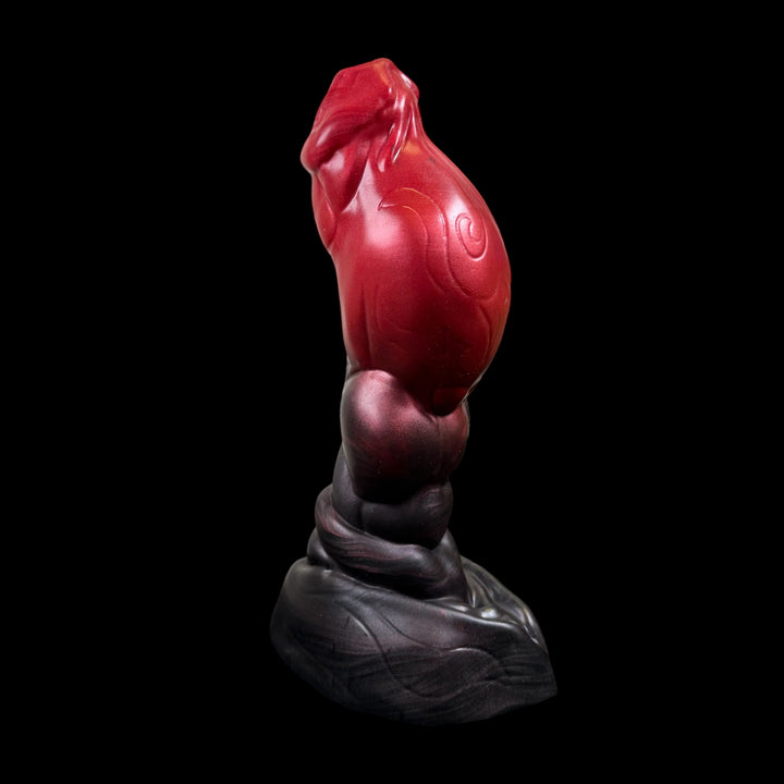 OD201 - Centaur Dildo - Size Medium 8" - Extra Soft Firmness - Colour Life On Mars & Odyssey Black Fade