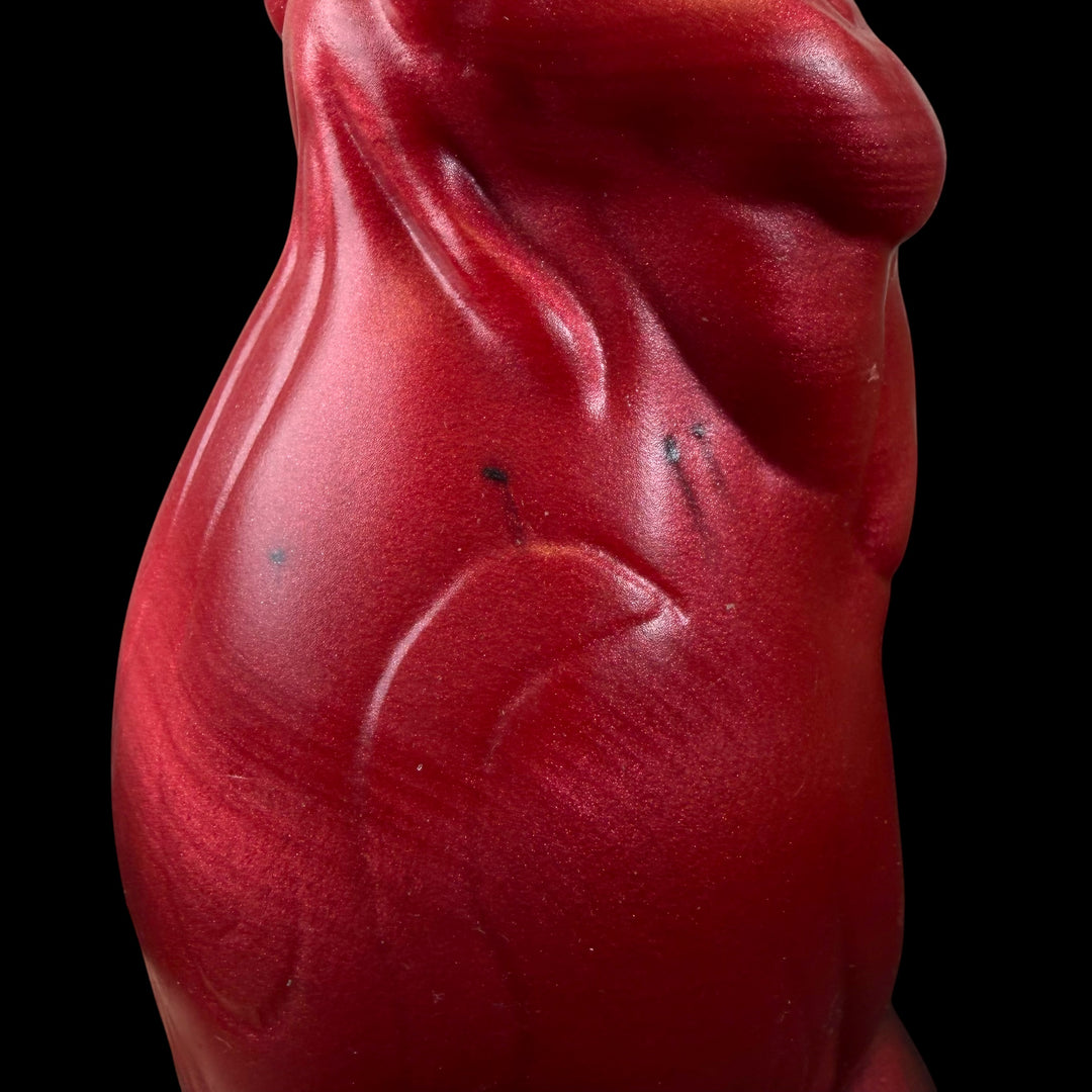 OD201 - Centaur Dildo - Size Medium 8" - Extra Soft Firmness - Colour Life On Mars & Odyssey Black Fade