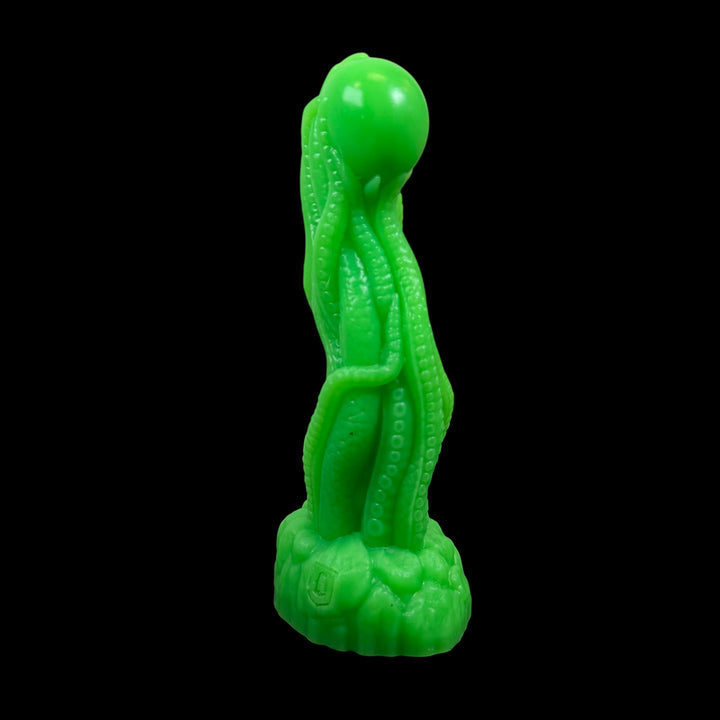 OD202 - Tenox Dildo - Size X-Small 5" - Soft Firmness - Colour Toxic Green
