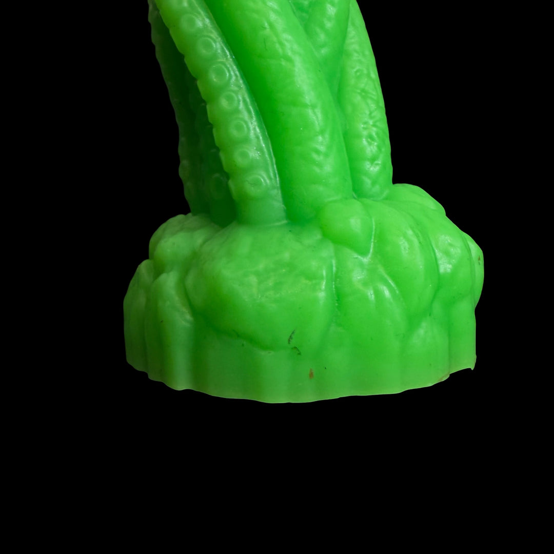OD202 - Tenox Dildo - Size X-Small 5" - Soft Firmness - Colour Toxic Green