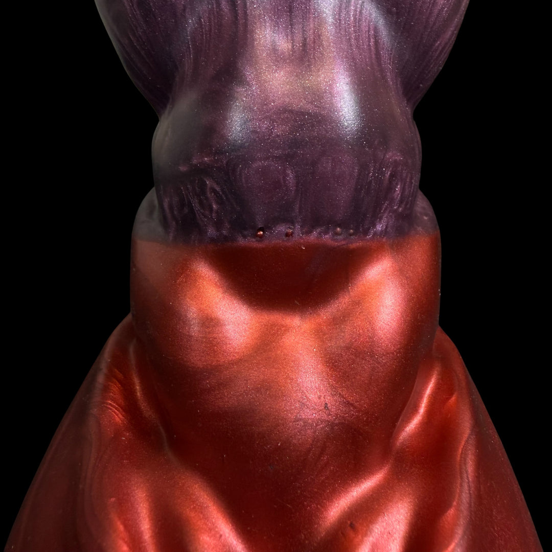 OD213 - Centaur Dildo - Size Medium 8"  - Soft Firmness - Mixed Colours