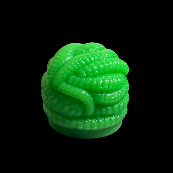 OD221 - Tentacle Mini Wand Head - Soft Firmness -  Colour Toxic Green