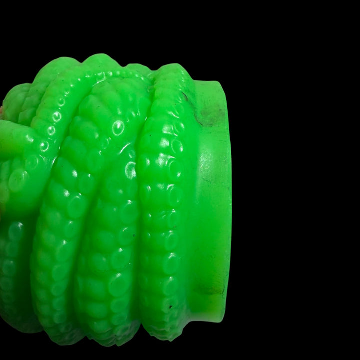 OD221 - Tentacle Mini Wand Head - Soft Firmness -  Colour Toxic Green