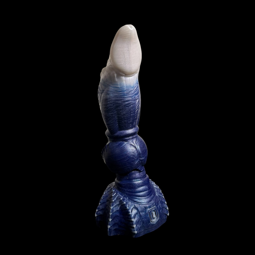 OD219 - Ryujin Dildo - Size 6.5" - Soft Firmness -  Colour Pearl & Cosmic Blue