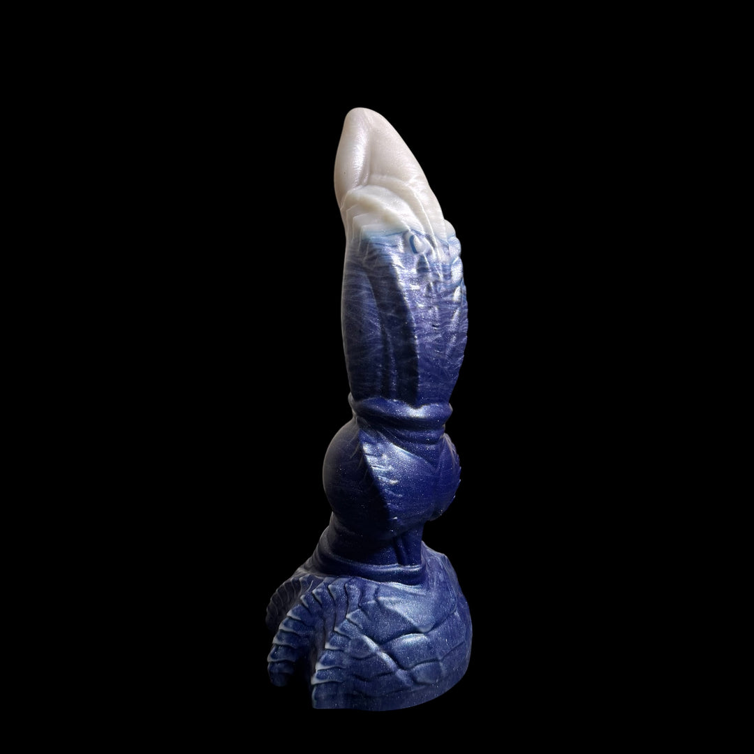 OD219 - Ryujin Dildo - Size 6.5" - Soft Firmness -  Colour Pearl & Cosmic Blue