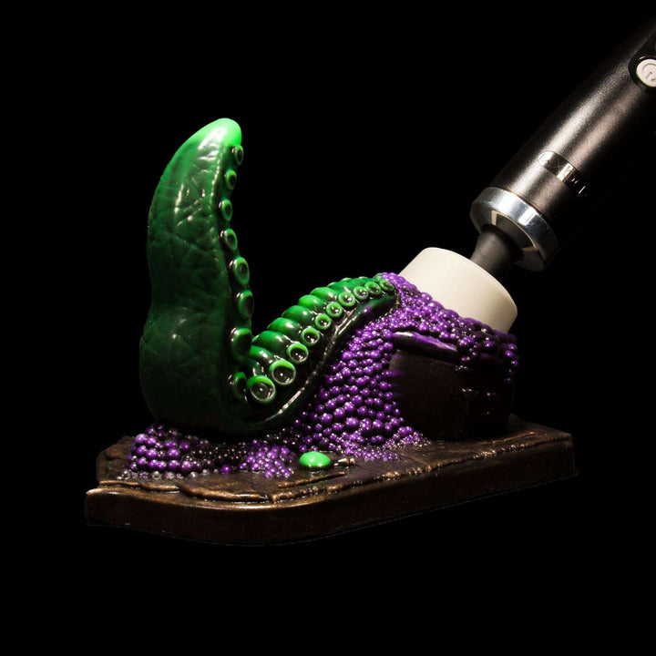 Witches Cauldron Grinder Sex Toy With Tentacle Dildo and Wand