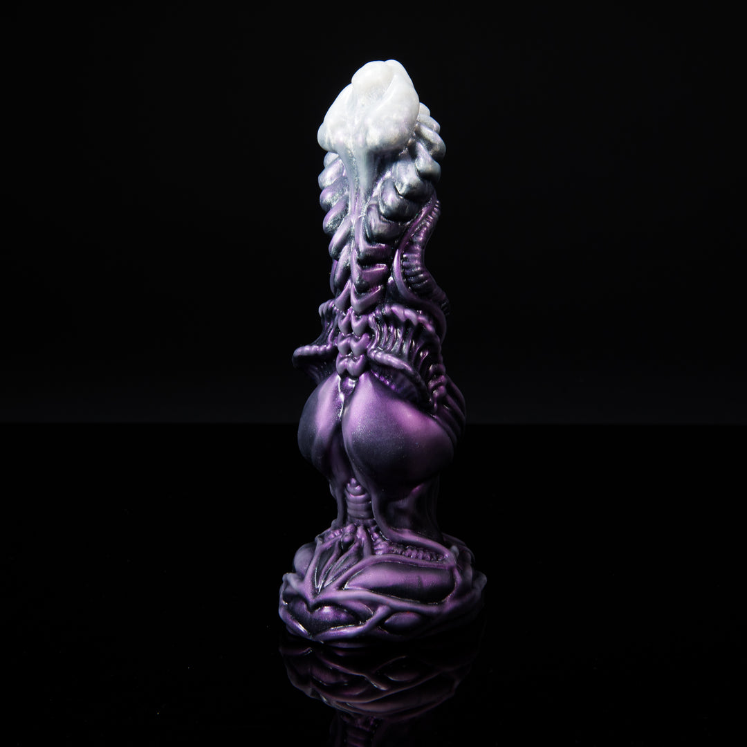 Purple and white Xenomorph Fantasy Sex Toy 