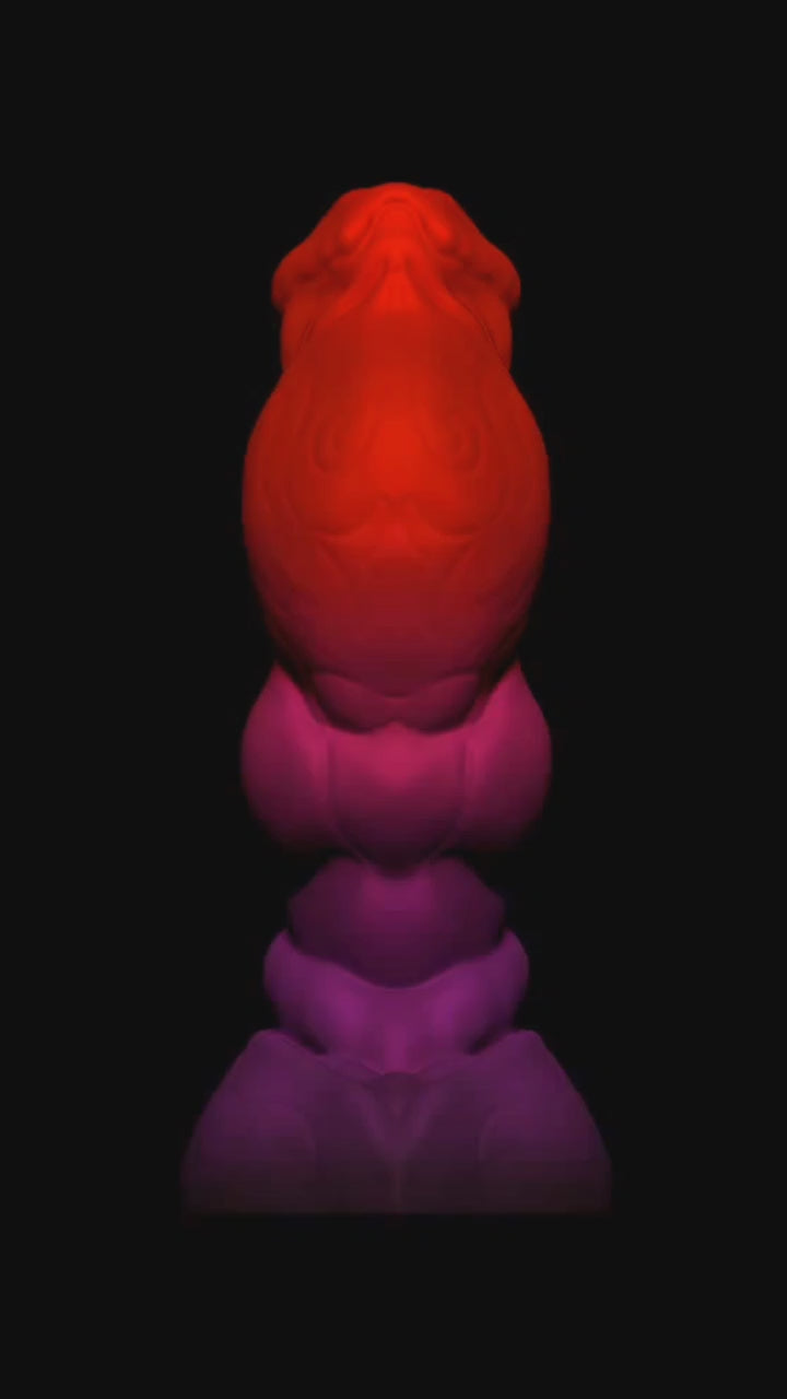 The Centaur Knotted Swell Dildo